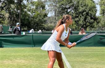 Ada Kumru in the Final Round of Wimbledon Qualifying