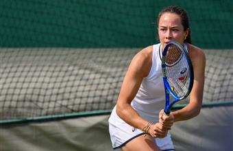 Zeynep Sonmez in the Final Round of the US Open Qualifiers