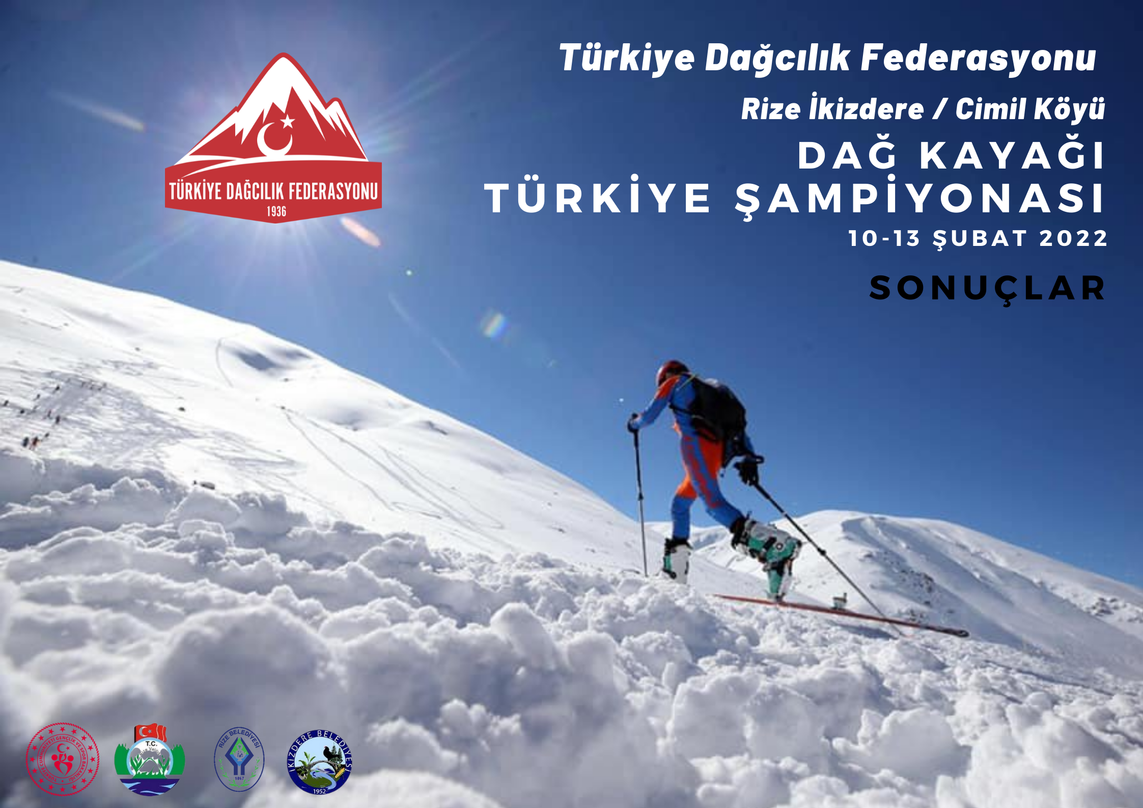 Dağ Kayağı Gençler-Büyükler 2022 Türkiye Şampiyonası Sonuçları