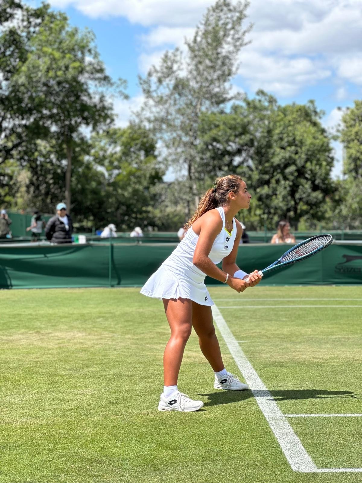 Ada Kumru in the Final Round of Wimbledon Qualifying