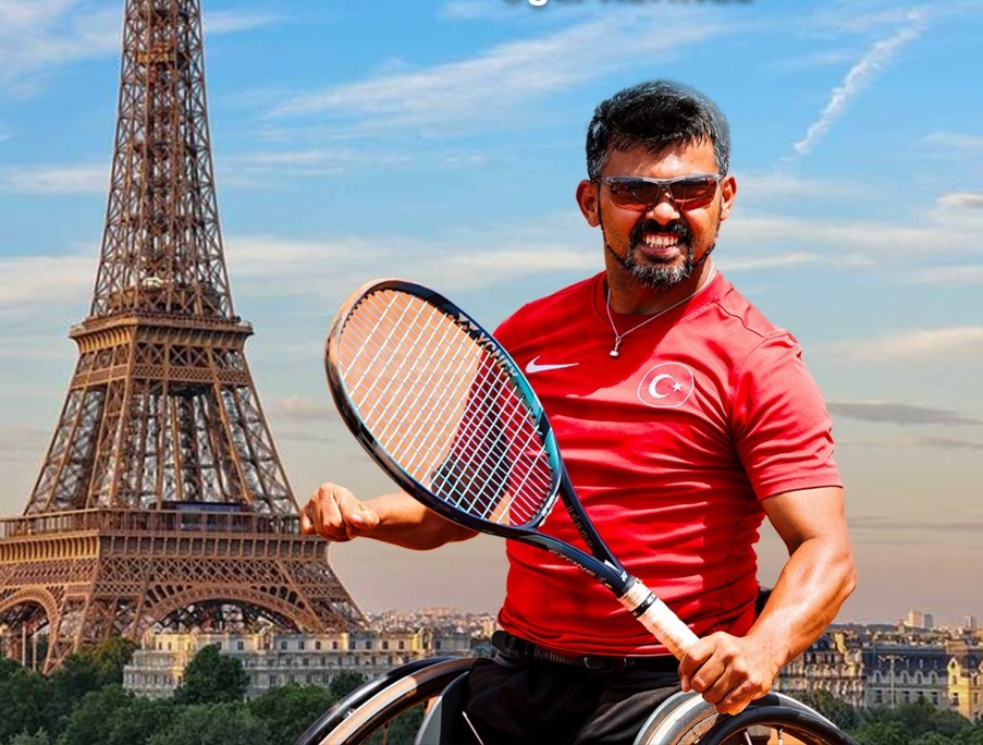 Ugur Altinel at the Paris 2024 Paralympic Games