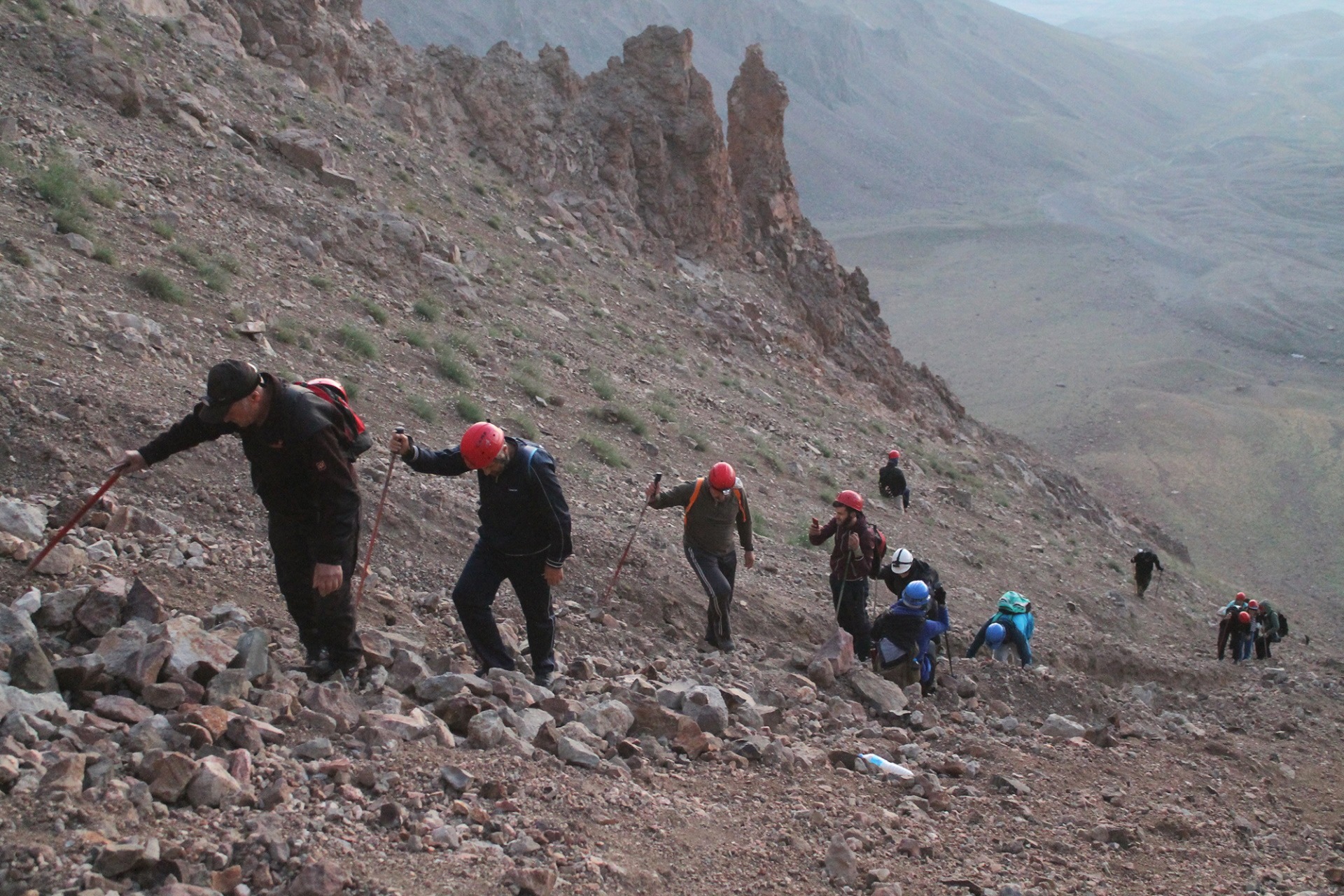Climbing Mount Erciyes