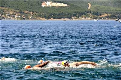 Eceabat İskele-Çanakkale Çimenlik Kalesi Yüzme Rotası