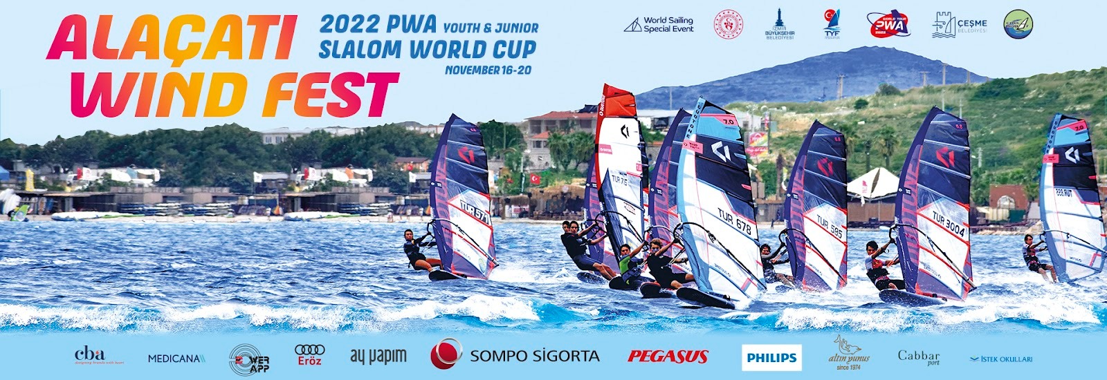 Alacati Windfest PWA Youth and Junior Slalom World Cup