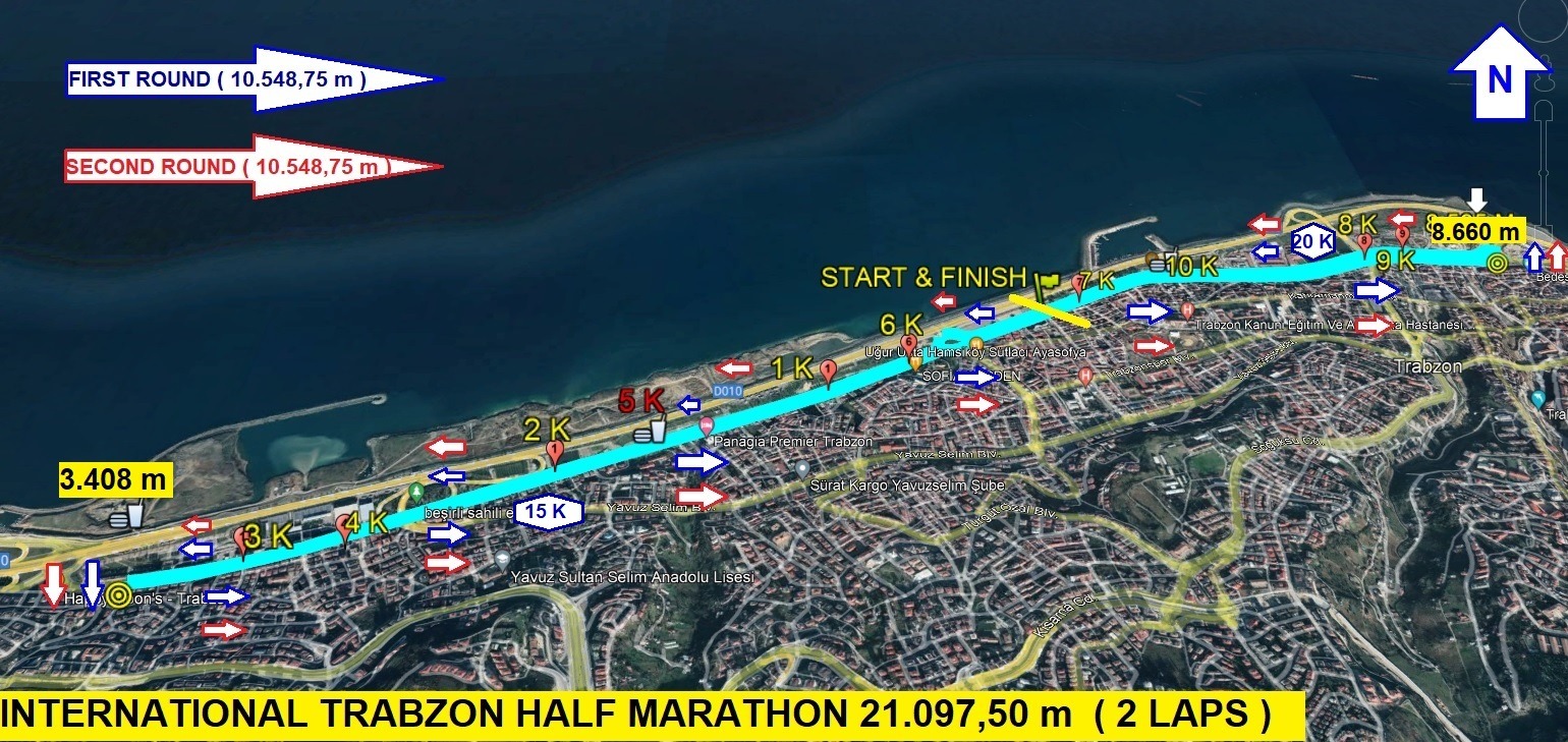 46th VakıfBank International Trabzon Half Marathon