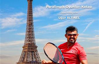 Ugur Altinel at the Paris 2024 Paralympic Games