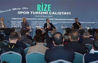 The 'Sport Tourism Workshop' was organized in Rize