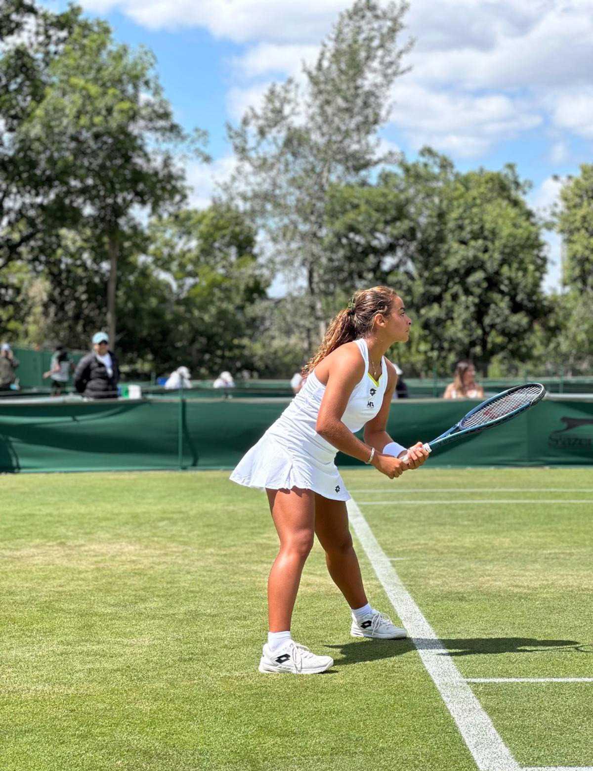 Ada Kumru in the Final Round of Wimbledon Qualifying