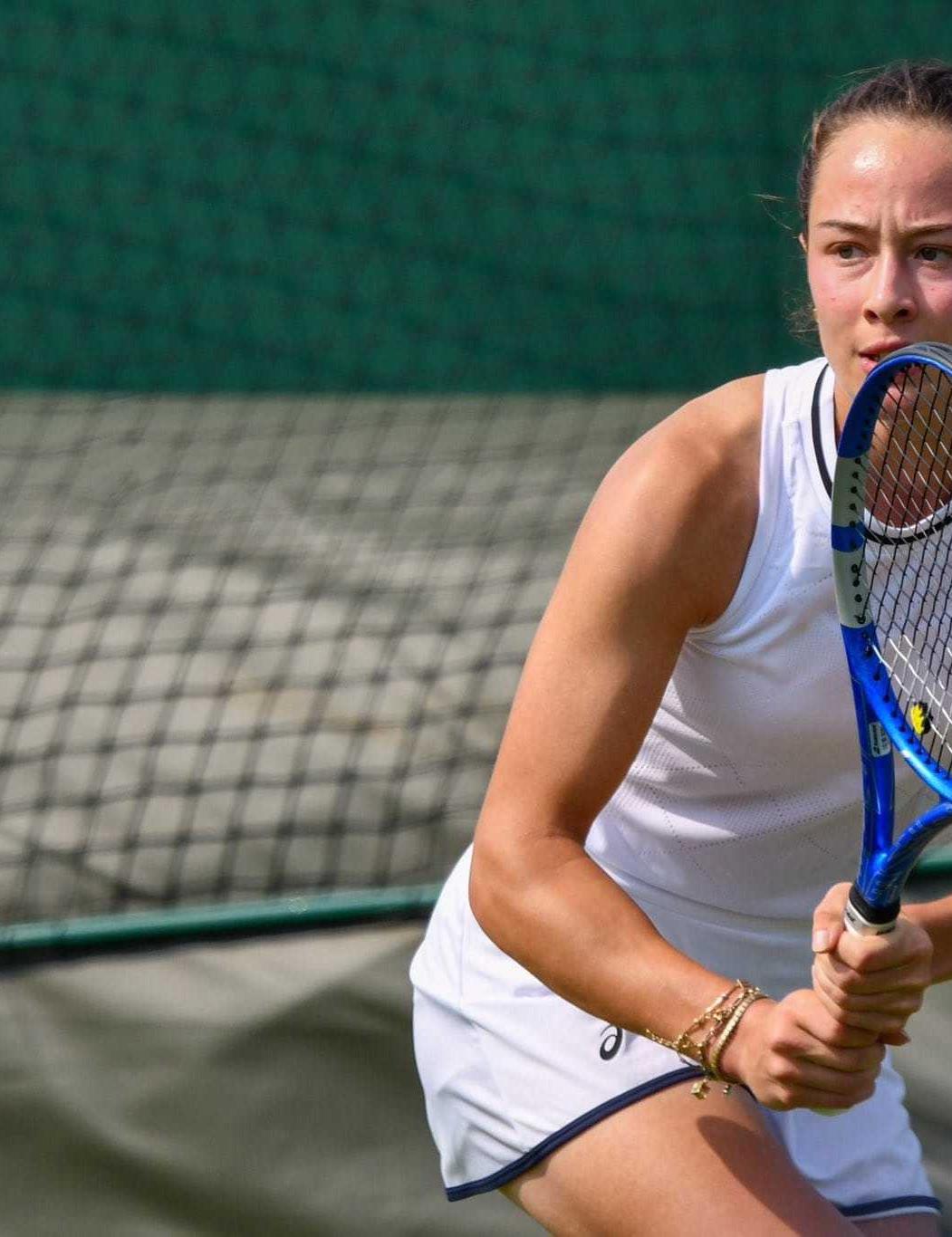 Zeynep Sonmez in the Final Round of the US Open Qualifiers