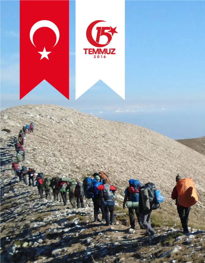 July 15, Democracy and Martyrs' Day Commemoration Climbing