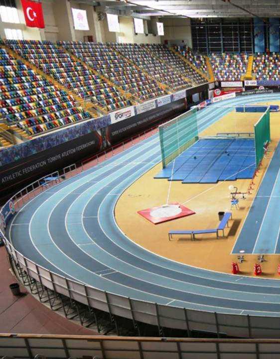 Turkish Athletics Federation Indoor Athletics Field